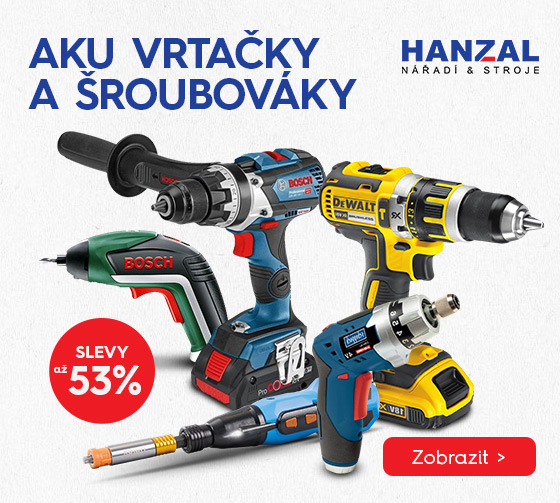 Aku vrtačky a šroubováky