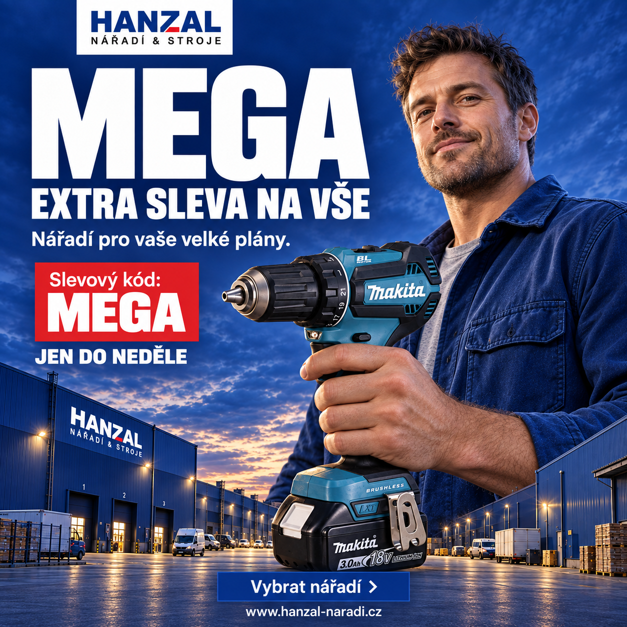 Archivní banner ukončené akce MEGA