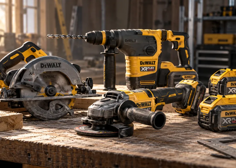 DEWALT FLEXVOLT podle profese: 54 V tam, kde 18 V končí