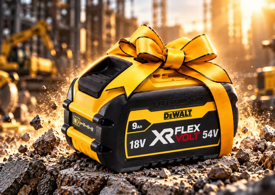 AKUMULÁTOR ZDARMA k DEWALT FLEXVOLT 54V