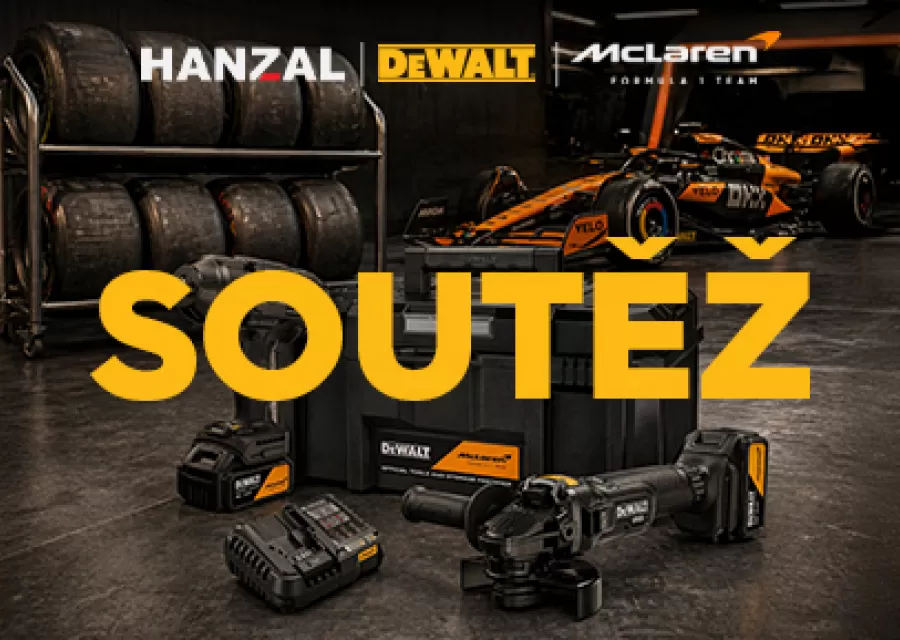 Vyhrajte exkluzivní víkend na okruhu Silverstone s DEWALT a McLaren!
