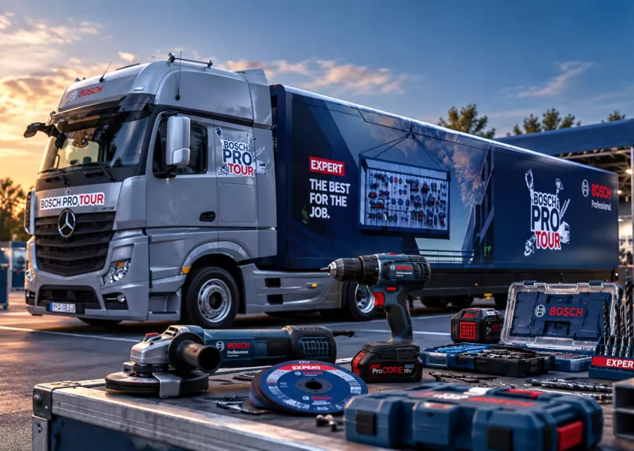 Bosch PRO Tour na MSV 2026: vyzkoušejte Bosch EXPERT