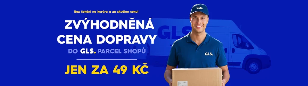 Doprava GLS za 49 Kč