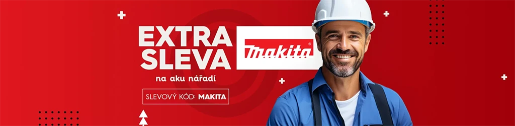 Extra sleva na aku nářadí Makita