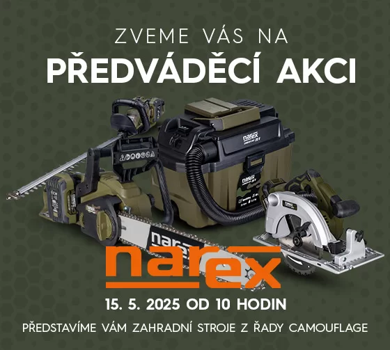 Předváděcí akce Narex