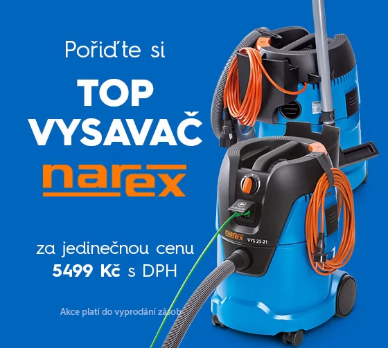 Vysavač průmyslový Narex VYS 25-21 1500W 65403609