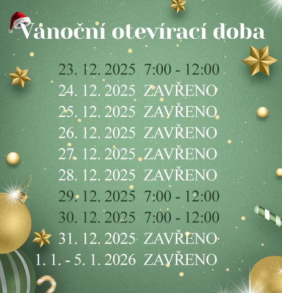 Vánoční otevírací doba
