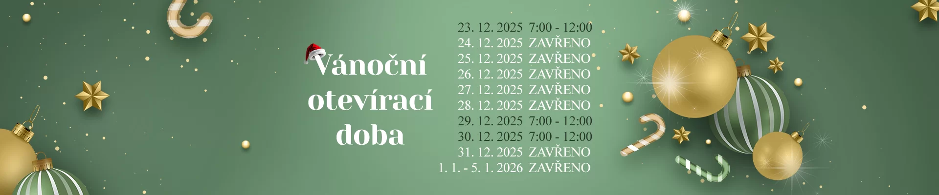Vánoční otevírací doba