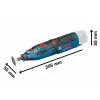 Aku bruska přímá Bosch GRO 12V-35 Professional 06019C5001