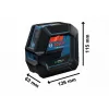 Laser křížový Bosch GCL 2-50 G+RM10 Professional 0601066M00