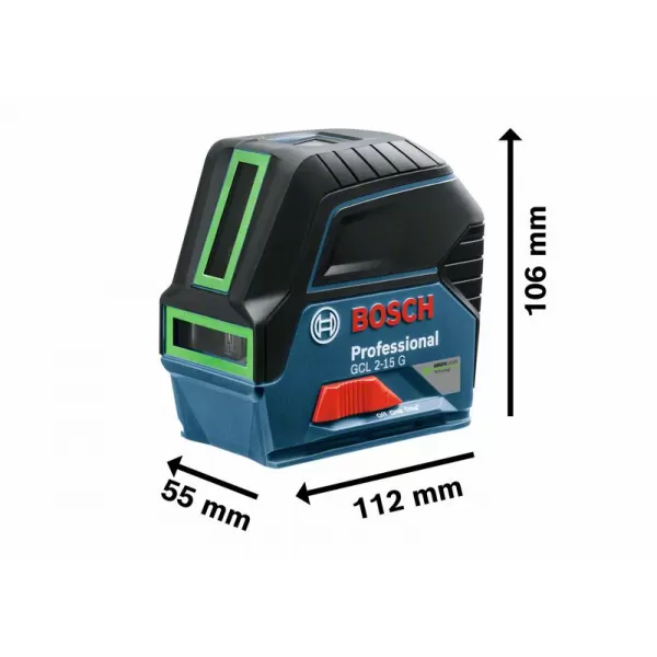 Křížový laser Bosch Kombi GCL 2-15 G Professional 0601066J00