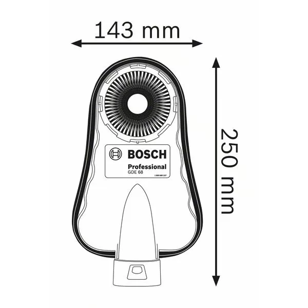 Odsávání Bosch GDE 68