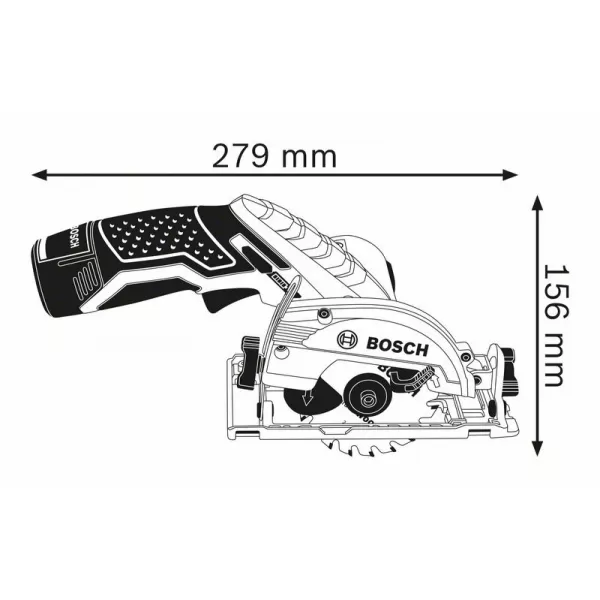 Aku okružní pila Bosch GKS 12V-26 Professional 06016A1005