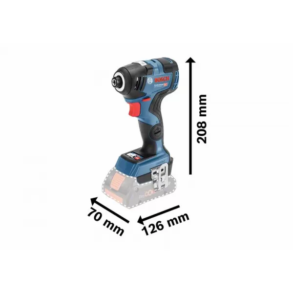 Aku rázový utahovák Bosch GDR 18 V-200 C Professional - solo 06019G4104