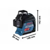 Laser křížový Bosch GLL3-80 Professional 0601063S00