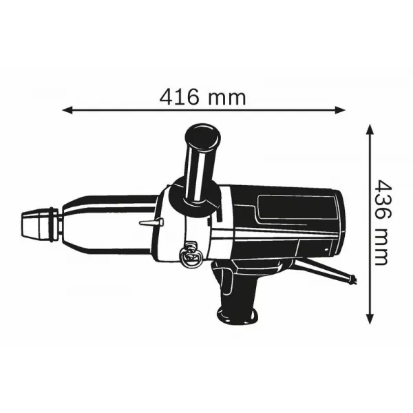 Rázový utahovák Bosch GDS 24 Professional 0601434108