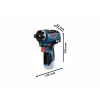 Šroubovák aku Bosch GSR 12V-35 HX + 2x12V/3,0Ah+GAL Professional 06019J9101