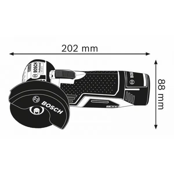 Aku úhlová bruska Bosch GWS 12V-76 Professional 06019F200B