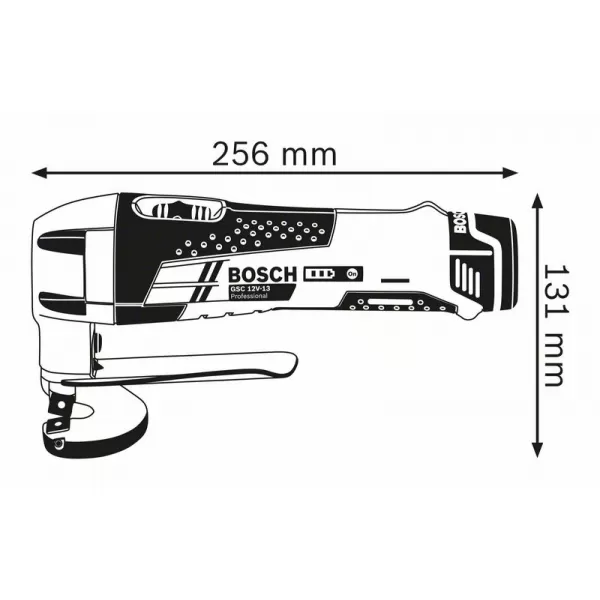 Aku nůžky na plech Bosch GSC 12V-13 Professional 0601926108