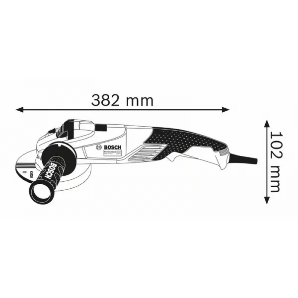 Úhlová bruska Bosch GWS 18-125 SL Professional 06017A3200