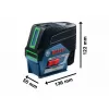 Laser křížový Bosch GCL 2-50 CG+RM2 Professional +12VBat+L-boxx136 0601066H00