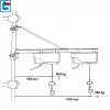 Otočné rameno Güde Typ 1200
