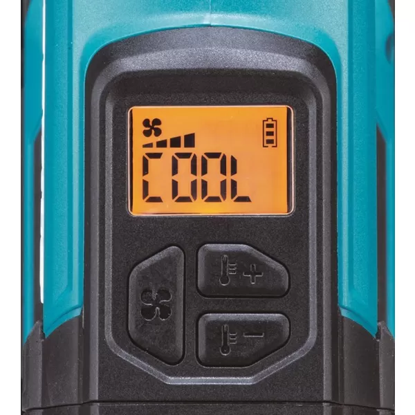 Aku horkovzdušná pistole Makita HG001GZ s regulací, XGT 40V, bez aku