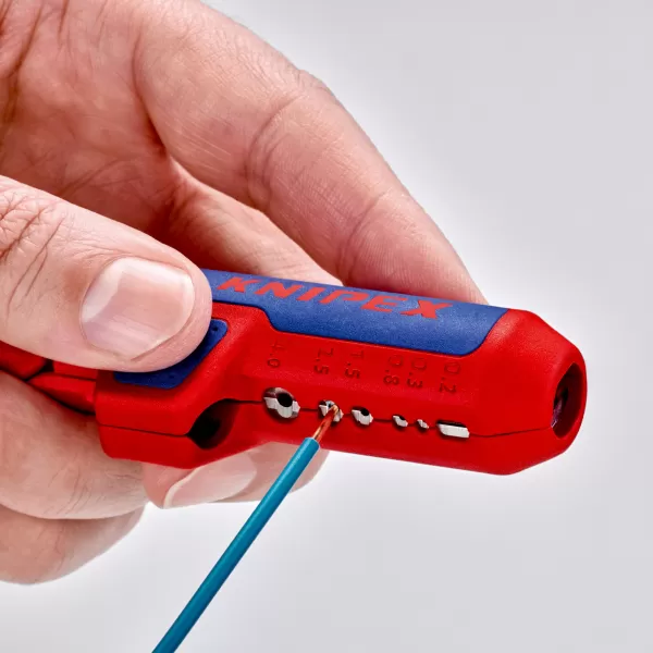 Univerzální odizolovací nástroj pro leváky 135 mm Knipex ErgoStrip®