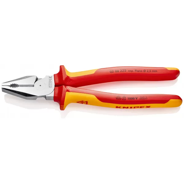 Kleště silové kombinované 1000V VDE, Knipex 225mm