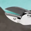 Kovadlinkové nůžky Knipex chromované, s návleky z umělé hmoty 200 mm
