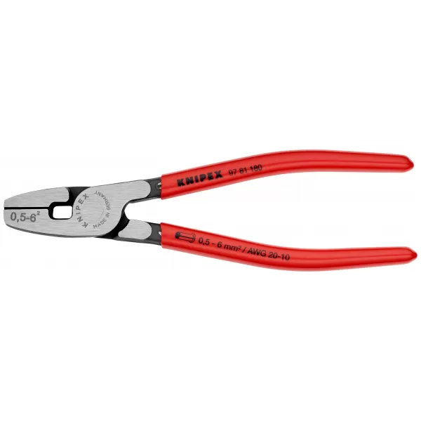 Kleště na kabelové koncovky, Knipex
