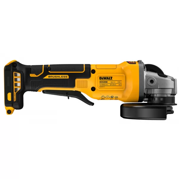 Bruska úhlová aku Dewalt DCG408NT, kufr, solo
