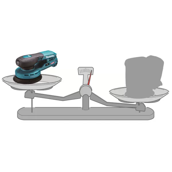 Aku excentrická bruska s regulací Makita BO004CGZ 150mm Li-ion XGT 40V, solo