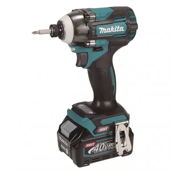 Aku rázový šroubovák Makita TD004GD201 1/4" Li-ion XGT 40V,2x2,5Ah