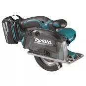 Aku okružní pila na kov Makita DCS552RTJ, Li-ion LXT, 2 x 5,0Ah