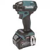 Aku rázový šroubovák Makita TD002GD201 1/4"Li-ion XGT 40V/2,5Ah,Makpac