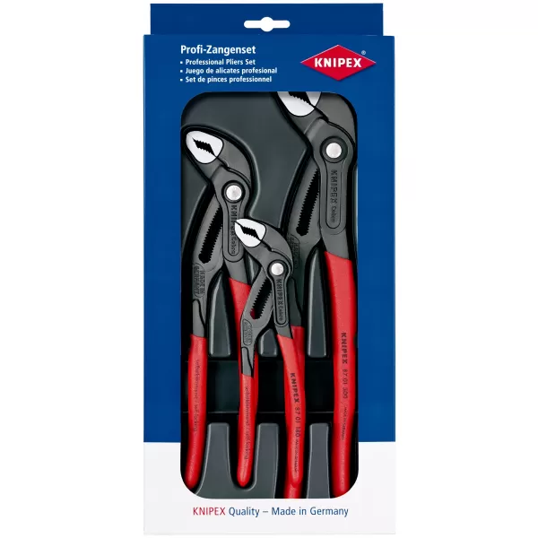 Sada siko kleští Knipex Cobra® 3ks