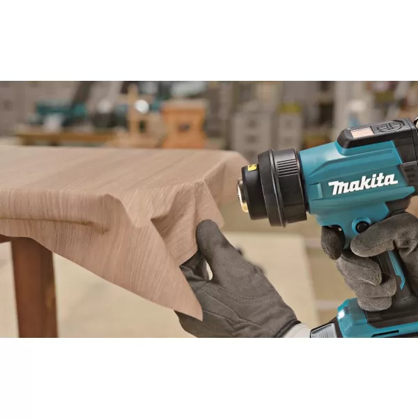 Aku horkovzdušná pistole Makita HG001GZ s regulací, XGT 40V, bez aku