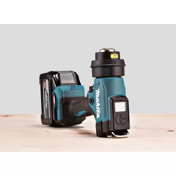 Aku horkovzdušná pistole Makita HG001GZ s regulací, XGT 40V, bez aku