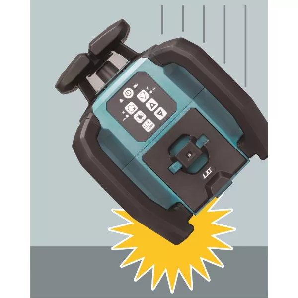 Rotační laser Makita SKR001Z, zelený