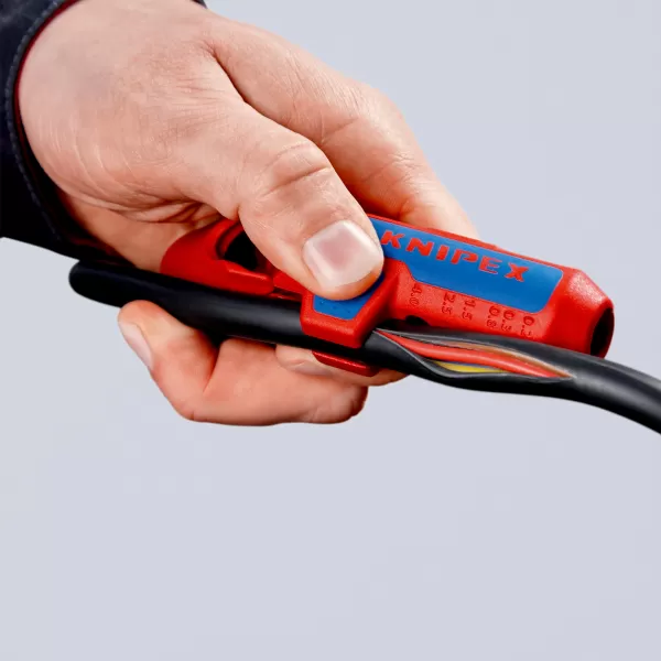 Univerzální odizolovací nástroj pro leváky 135 mm Knipex ErgoStrip®