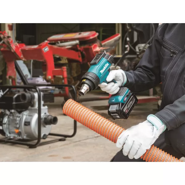 Aku horkovzdušná pistole Makita HG001GZ s regulací, XGT 40V, bez aku