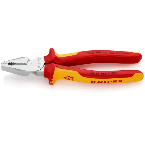 Kleště silové kombinované 1000V VDE, Knipex 200mm