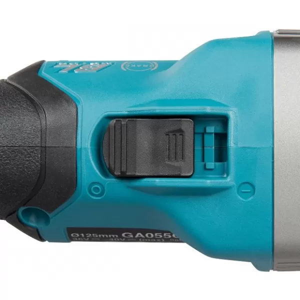 Aku úhlová bruska Makita GA055GZ01, 125mm, XGT 40V, solo