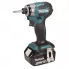 Aku rázový utahovák Makita DTD173RTJ, 1/4"Li -ion 18V/5,0Ah, Makpac