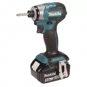 Aku rázový utahovák Makita DTD173RTJ, 1/4"Li -ion 18V/5,0Ah, Makpac