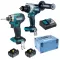 Aku sada nářadí Makita DLX2573TJ, DDF492+DTD173 LXT 18V 2x 18V/5,0Ah, Makpac