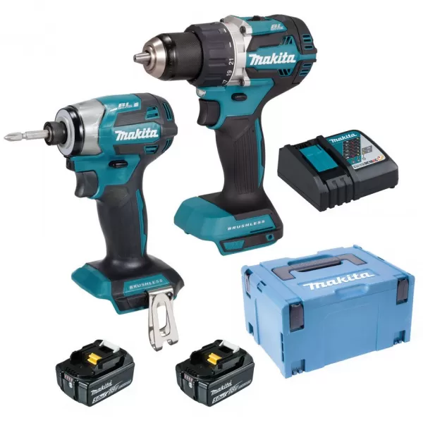 Aku sada nářadí Makita DLX2575TJ , DHP484+DTD173 LXT 18V 2x 18V/5,0Ah, Makpac