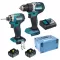 Aku sada nářadí Makita DLX2575TJ , DHP484+DTD173 LXT 18V 2x 18V/5,0Ah, Makpac