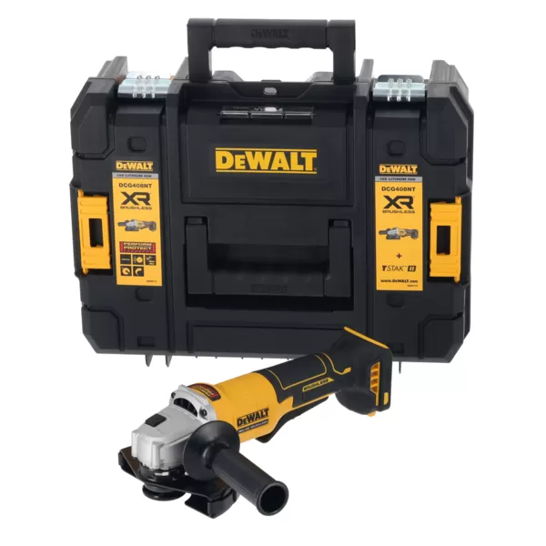Bruska úhlová aku Dewalt DCG408NT, kufr, solo